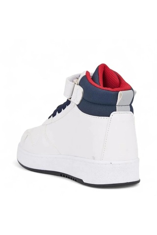 Zacoz Stars Temalı Erkek Çocuk Spor Ayakkabısı, Sneaker Beyaz - Lacivert