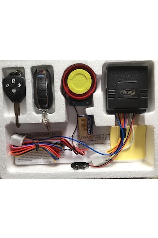Motosiklet Alarm-Uzaktançalıştırma Seti Pil Destekli-Motor Alarmı N11.3457