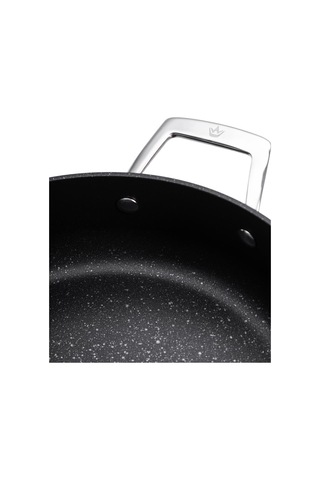 Maxx Doria Thor 28 Cm Kısa Tencere Pa3037 Siyah