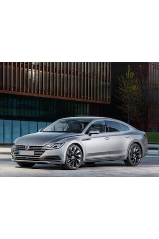 VW Arteon 2017-23 Yan Baş Airbag Yazısı Kapağı Gri 5G0853437 1 Ad