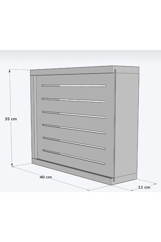 Aydoğdu Wifi Saklama Kutusu Modem Pc Bilgisayar Kablo Priz Şartel Elektrik Beyaz