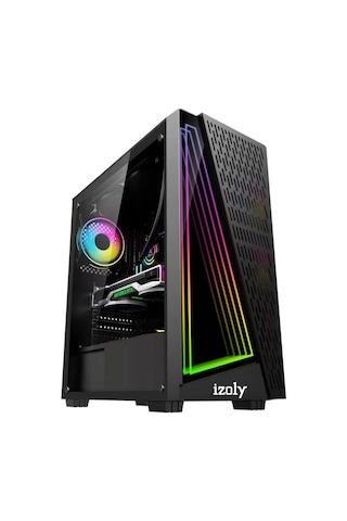 Izoly ST998637 R5-5500 32 GB 256 GB SSD 1 TB HDD RX550 4 GB 24" Free Dos Masaüstü Oyuncu Bilgisayarı