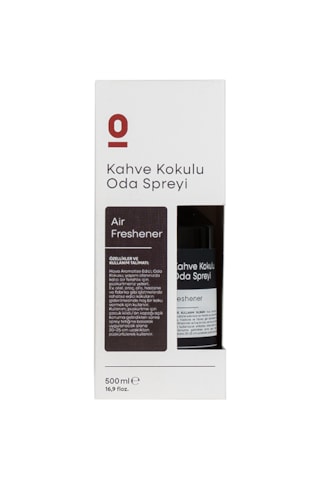 Kahve Kokulu Oda Spreyi 500 Ml Kalıcı Ferah Koku, Ev & Ofis Kullanımı
