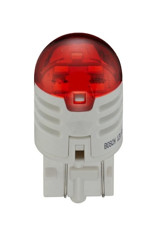 Bosch Led Retrofit W21/5w T20 Dipsiz Kırmızı Led Ampul 12v W3x16q