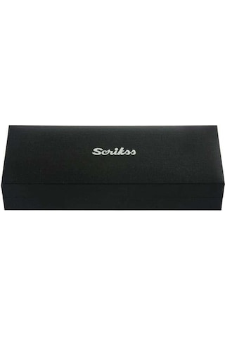 Scrikss 35 Beyaz Altın Dolma+Tükenmez Kalem Seti