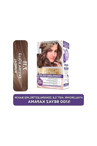 Ekstra Küllü Kumral Saç Rengi İçin Saç Boyası - 7.11