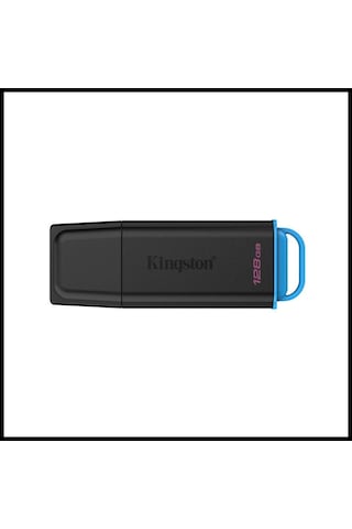 Kıngston Dtxg2/128gb Usb 3.2 Datatraveler Exodia Gen 1 Flash Bellek Siyah-mavi