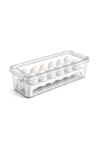 Orret Home 15 Gözlü Kilitli Yumurta Saklama Kabı Plastik Yumurta Taşıma Kutusu Kapaklı Şeffaf Buzdolabı Düzenleyici Bpa Free 15'li Yumurta Organizeri