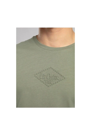 Lee Cooper Mattıas Erkek O Yaka T-shirt 252 Lcm 242030-29124 Haki