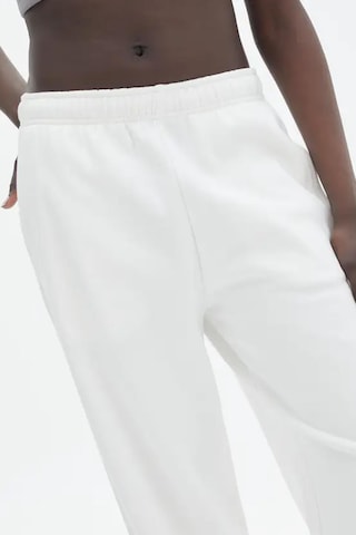 Madmext Beyaz Wide Leg Basic Eşofman Altı Mg1916-beyaz Beyaz