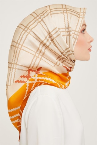 Armine Twill İpek Eşarp 23ka9040 37 - Bej
