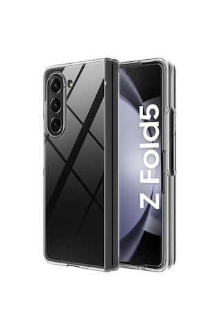 Galaxy Uyumlu Z Fold 5 Uyumlu Tchs Droga Kılıf-renksiz Renksiz