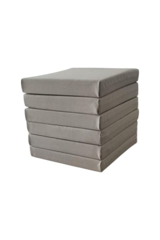 Mc.pierobaby Sandalye Minderi Koltuk Minderi Su Geçirmez Leke Tutmayan Keten Kumaş 6 Adet Krem Mavi