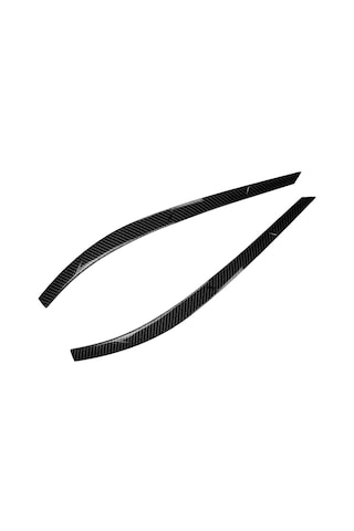 Cnthan7 Araba Ön Far Kaş Göz Kapağı Kapak Çıkartmaları Tiguan 20112016 İçin Vw İçin Değiştirme, Karbon Fiber Görünümü