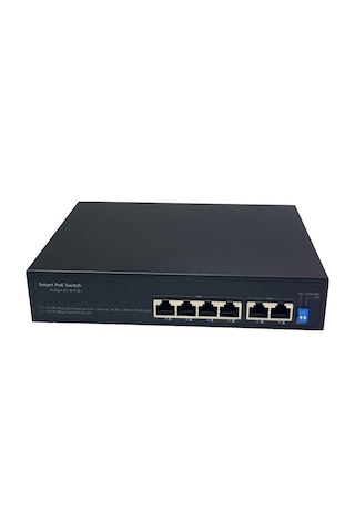 Herz 4 Port PoE Switch + 2 Port Uplink Gigabit