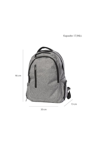 Hummel Nessi Unisex Sırt Çantası 980257-2006 - Gri