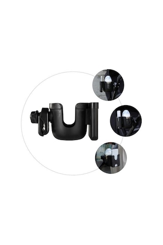 Bebek Arabası Çok Amaçlı Telefon Tutucu Çok Renkli