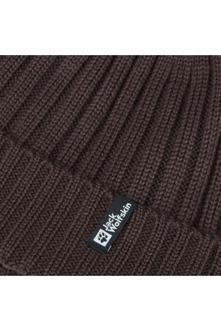Jack Wolfskın Jack Wolfskin Rib Knit Beanie Unisex Bere D0108 Kahve