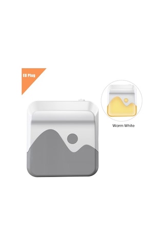 Novahub Led Gece Lambası Duvar Lambası Parlaklık Ayarlanabilir Duvar Fişi Tipi Gece Lambası Koridor Merdiven Yatak Odası Oturma Odası Mutfak Banyo Diğer