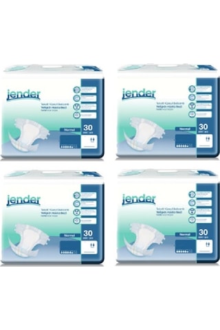 Jender Hasta Alt Bezi XL 30'Lu x 4 120 Adet