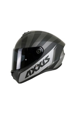 Motosiklet Full Face Draken S Matt Black Premıer B1 Motorcu Kaskı Çift Vizörlü Sİyah
