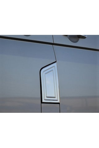 Volkswagen Transporter T5 Uyumlu 2003-2014 Krom Depo Kapağı Paslanmaz Çelik