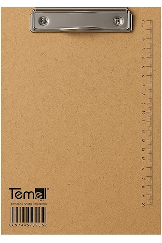 Temel Ahşap Sekreterlik A4 Ve A5 2li Set