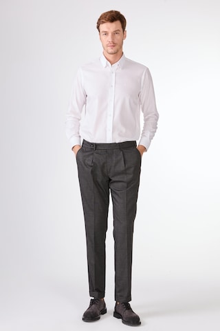 Dufy Antrasit Düz Slim Fit Casual Erkek Pantolon Antrasit