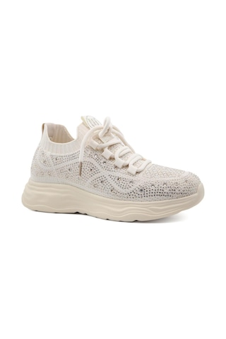 Ewoll 261-2061 Bej Kadın Sneakers
