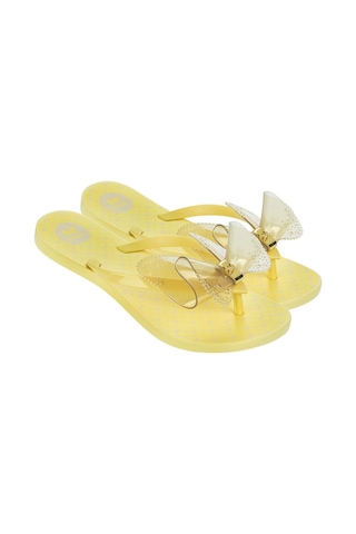 ZAXY Fresh Butterfly Çocuk Parmak Arası Terlik Sarı 25/34 H0152-RB Sarı