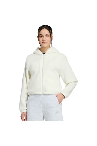 Adidas Çocuk Ceket Jg Fı 3s Fz Hd Kq6161 Beyaz