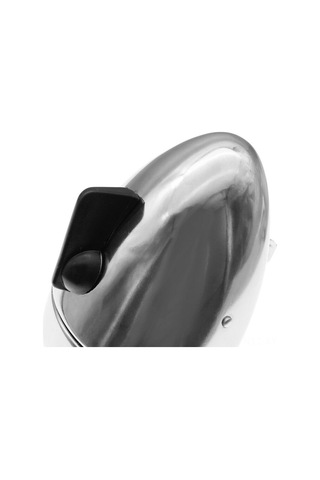 Yaleker Gümüş Metal Önlüğü Retro Bisiklet Led Farı - Gece Görünürlüğü Sağlar - Pil Dahil Değil Gümüş