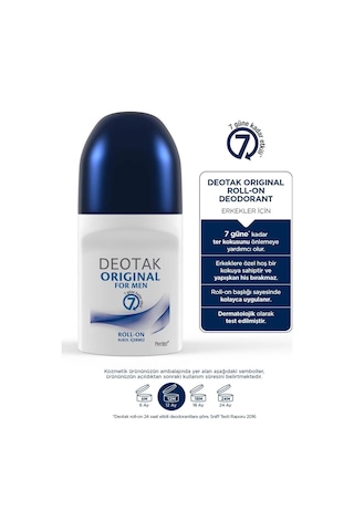 Deotak Original Erkek Roll-On Deodorant 35 ML x 4