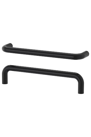 Ikea Bagganäs Kulp 143 Mm, 2 Adet Siyah