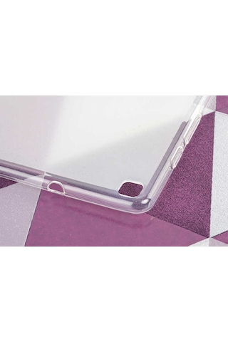 Galaxy Uyumlu Tab A 8.0 T290 Kılıf Frm Tablet Süper Silikon Kapak-beyaz Arka Kapak