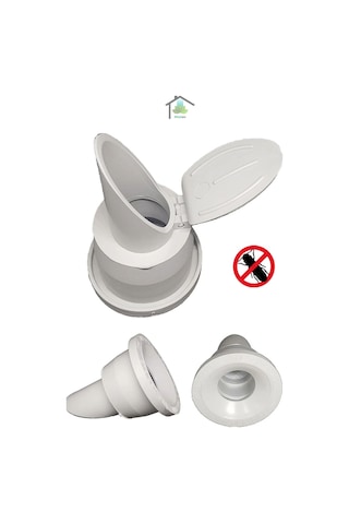 Mintev Lavabo Koku Giderici Çek Valfli Haşere Önleyici Lavabo Gider Adaptör Conta Ø50