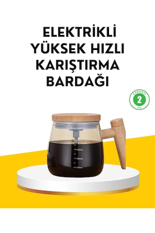 Usb Şarjlı Akıllı Karıştırıcı Kupa Isıtma Altlıklı, Ip6 Su Geçirmez Renkli