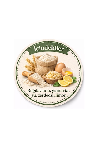 Ev Yapımı Erişte 500 Gr - Doğal - Katkısız - Koruyucusuz - Anne Eriştesi