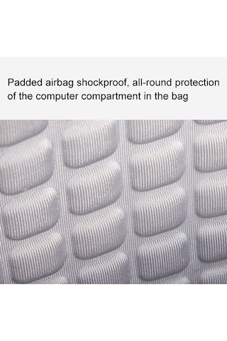 Luckybat Laptop Çantası Hava Yastığı Anti-damla Crossbody Çanta, Boyut: S 13.3-16 İnç Siyah Denklem