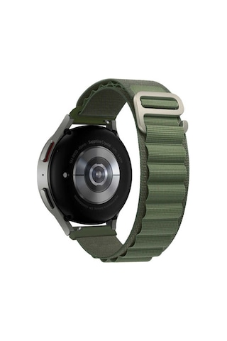 Samsung Uyumlu Galaxy Watch 46mm Zore KRD-74 22mm Hasır Kordon