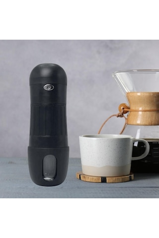 Suntek Karavan Yürüyüşü İçin Siyah Taşınabilir Espresso Siyah