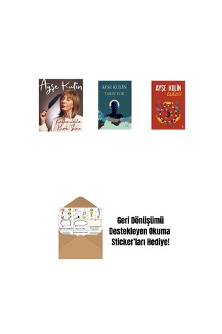Kalemimle Kırk Sene Ciltli + Yarın Yok + Taksiii + Okuma Sticker'ları