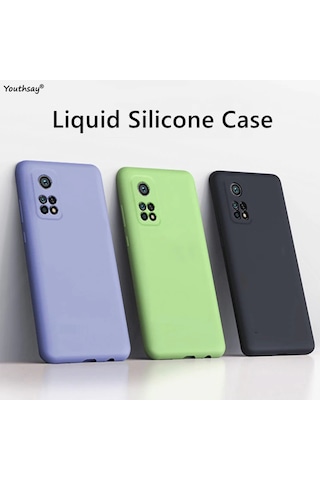 Xiaomi Mi 10T Pro Kilif Lens Kamera Korumali Içi Kadife Silikon 469183079