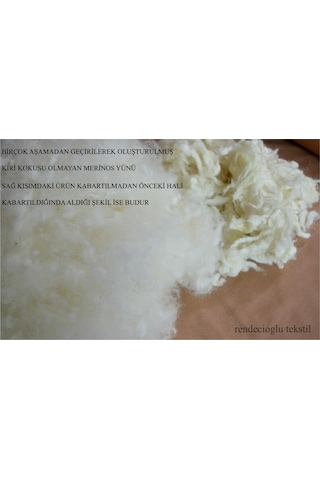 Merinos Yünü Yastık