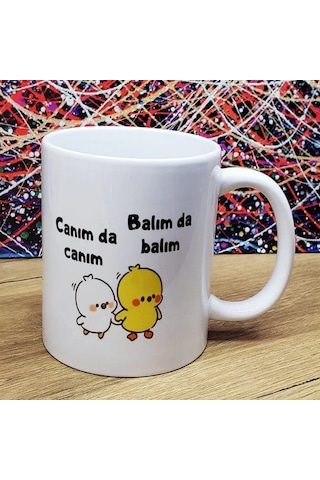 Canım Da Canım Balım Da Balım Tasarımlı Kupa Bardak Diğer