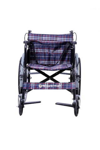 Refakatçi Frenli Katlanabilir Tekerlekli Sandalye