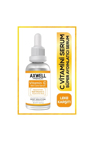 Axwell C Vitaminli Süper Aydınlatıcılı Leke Karşıtı Serum 30 ML