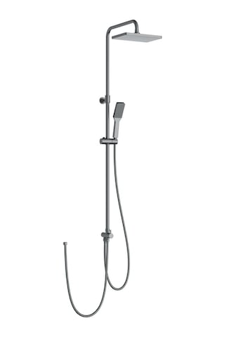 Creavit Sh660gr Gun Grey/metalik Gri Tepe Duş Sistemi Metalik Gri