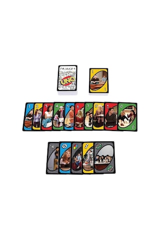 Uno Friends Kart Oyunu Hjh35 Mattel Games