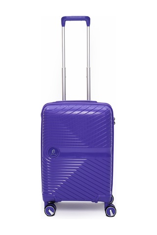 Elatae Exclusive Pro Polipropilen Kabin Boy Kırılmaz Valiz Mor 5239